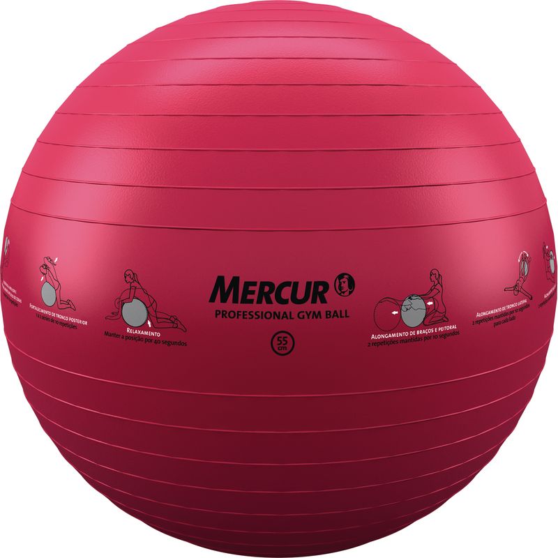 BOLA-PRO-GYM-BALL55CM-VERMELHO-BC0141-55-MERCUR