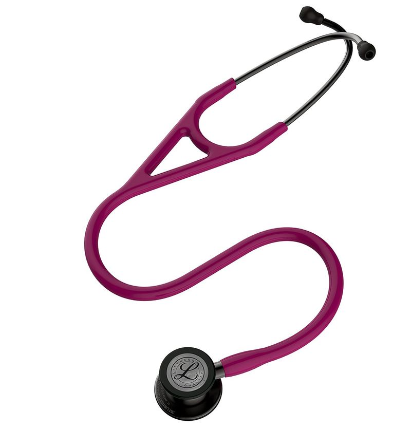 ESTETOSCOPIO-LITTMANN-CARDIOLOGY-IV-FRAMBOESA-SMOKE-FINISH-6178-3M