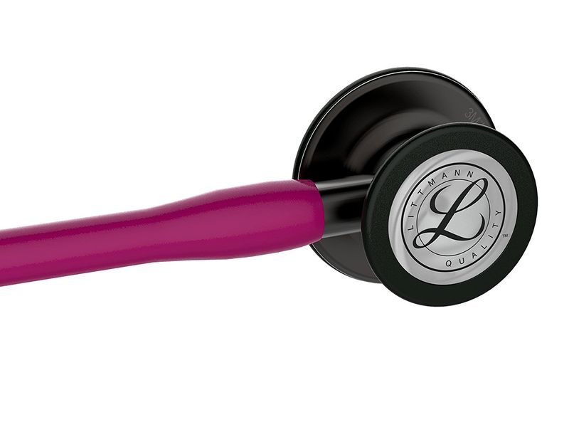 ESTETOSCOPIO-LITTMANN-CARDIOLOGY-IV-FRAMBOESA-SMOKE-FINISH-6178-3M