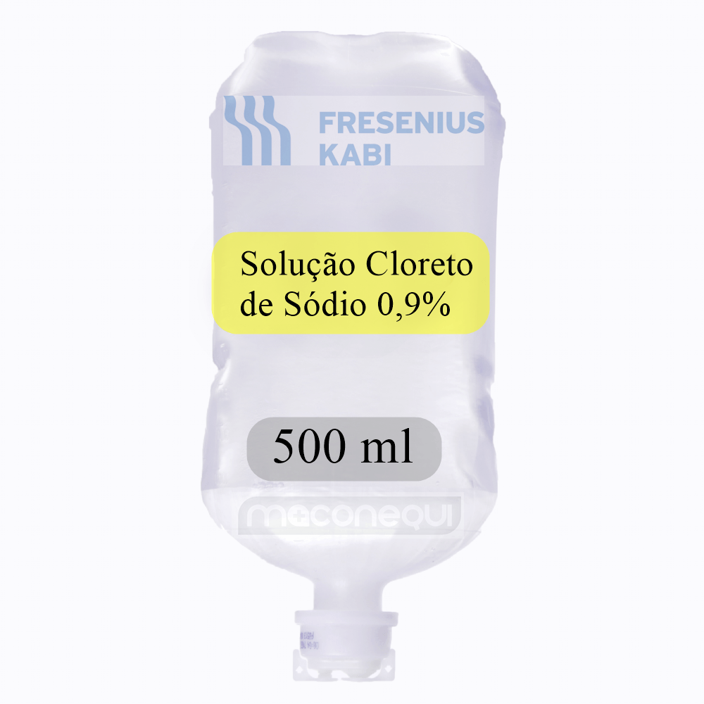 Solução Cloreto de Sódio 0,9% Fresenius Kabi Frasco 500ml - Maconequi