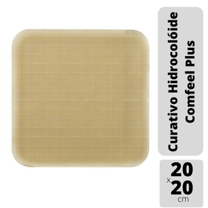 Curativo Hidrocoloide 20x20cm Comfeel Plus Coloplast 3120