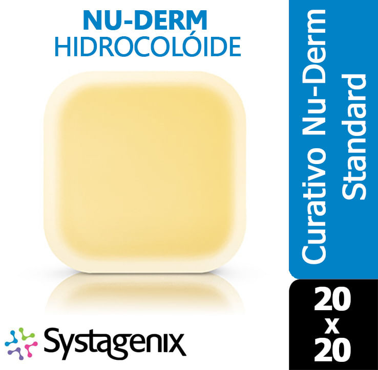 Curativo-Nu-Derm-Hidrocoloide-Systagenix-Standard-20x20